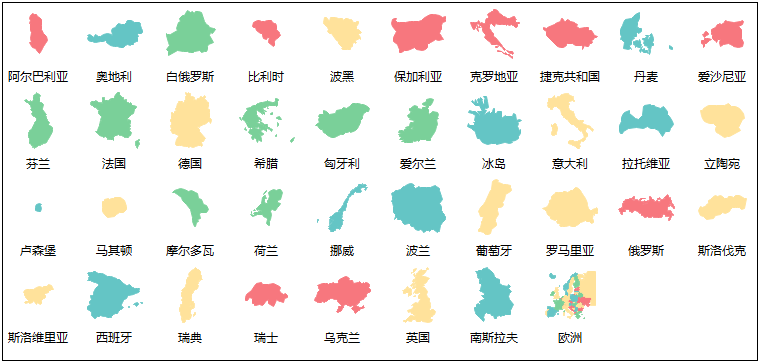 易倍体育官方网站
欧洲地图