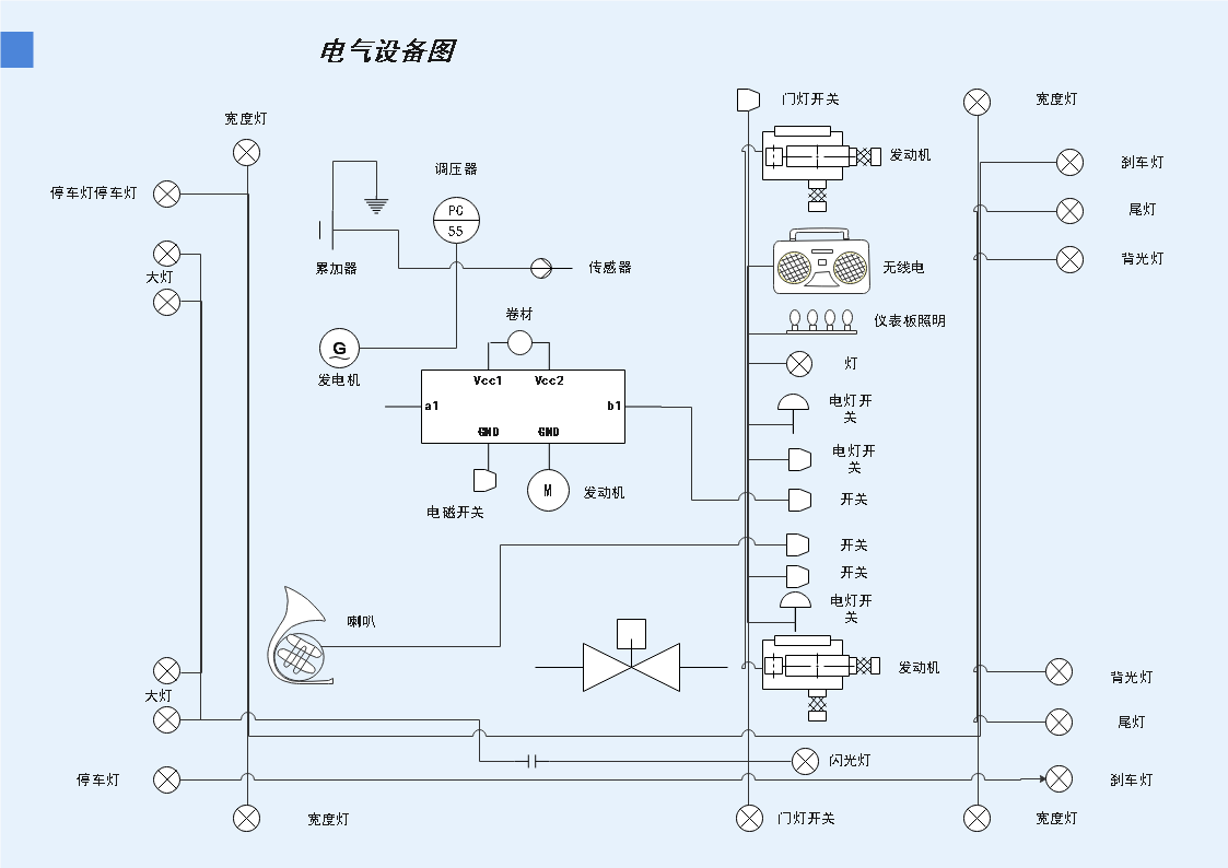 电气图例图