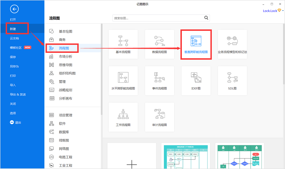 人力招聘泳道图